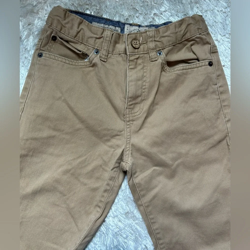 Kids size 12 Lucky Brand Super soft material khakis.  Excellent condition. - Picture 3 of 8